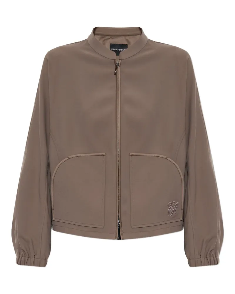 Emporio Armani Reißverschluss Blouson Jacke Dove