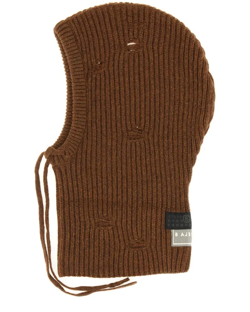 Maison Margiela Wollhaube Brown