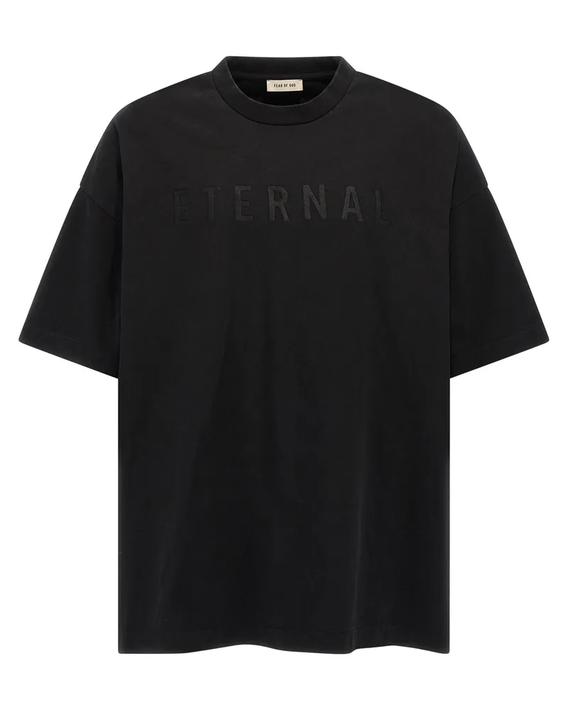 Fear of God Angst vor Gott 'ewiges' T -Shirt Black