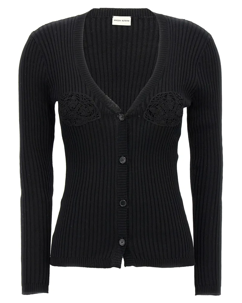 Magda Butrym 08' Strickjacke Black