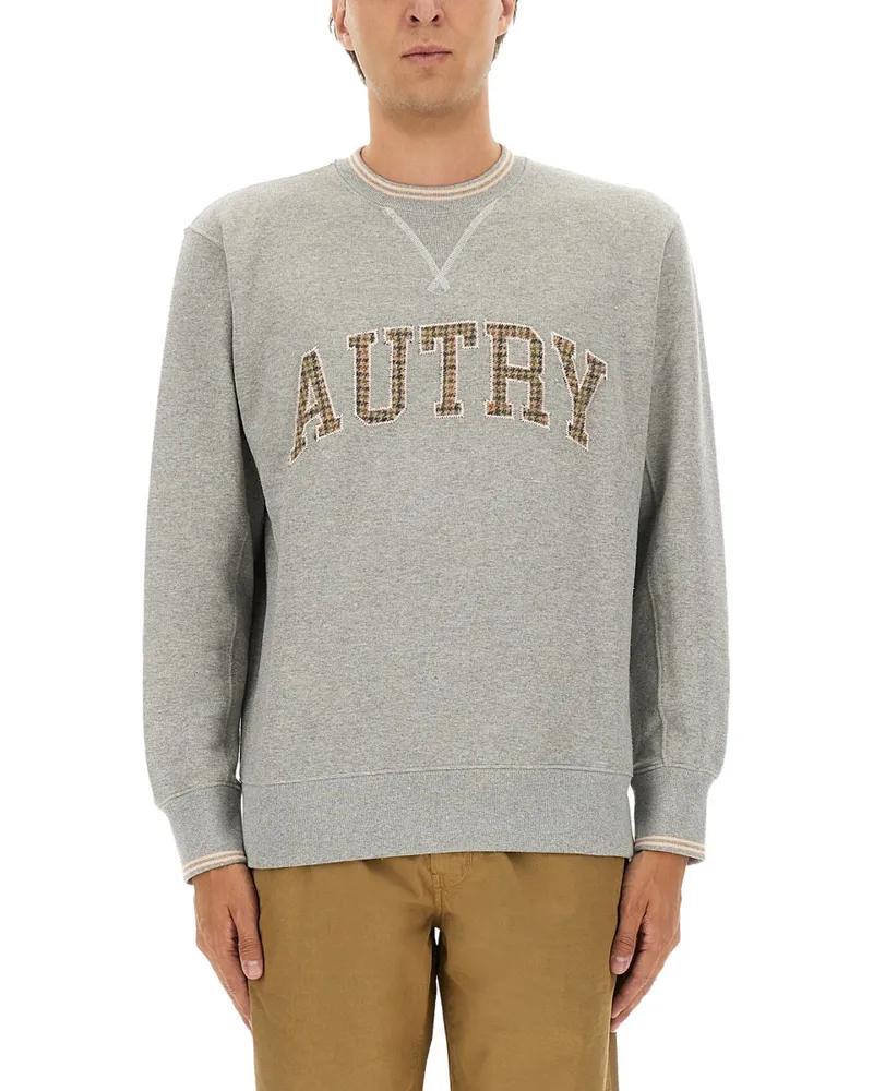 AUTRY Sweatshirt mit Logo Grey