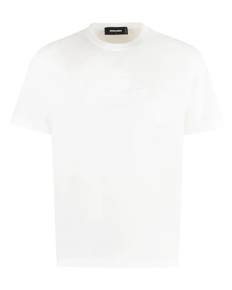 Dsquared2 Baumwoll -T -Shirt White