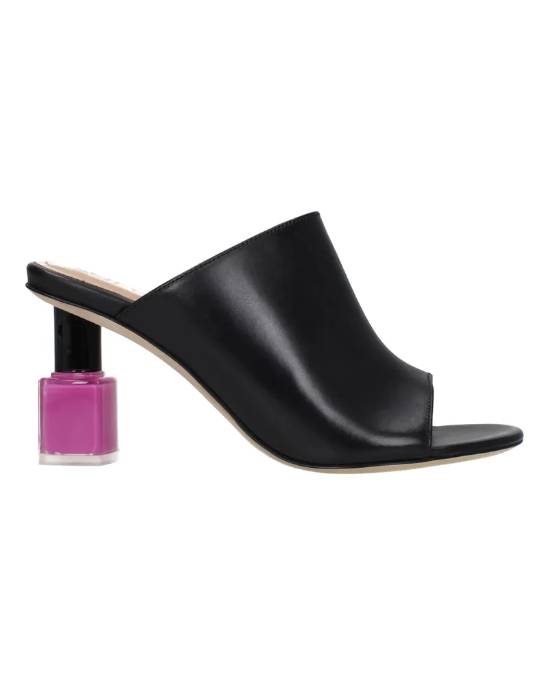 Loewe Damens Sandalen aus schwarzem Leder -