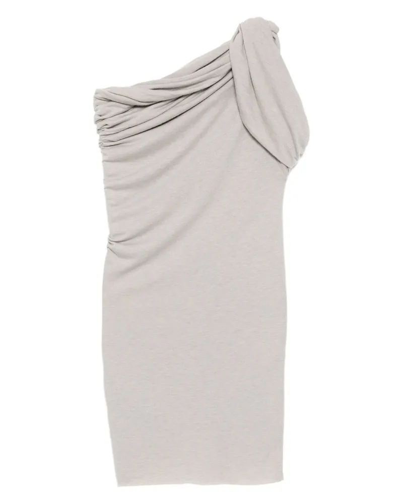 Rick Owens Twist -Baumwoll -Tanktop -Top Ivory