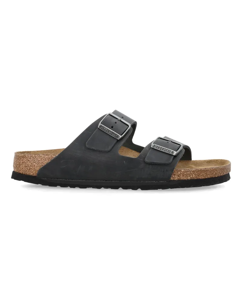 Birkenstock flache Schuhe schwarz Black