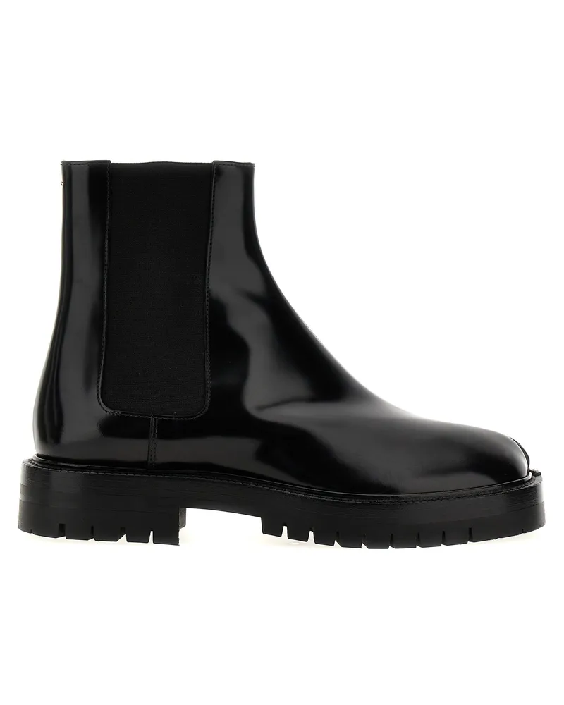 Maison Margiela Tabi' Chelsea -Stiefel Black