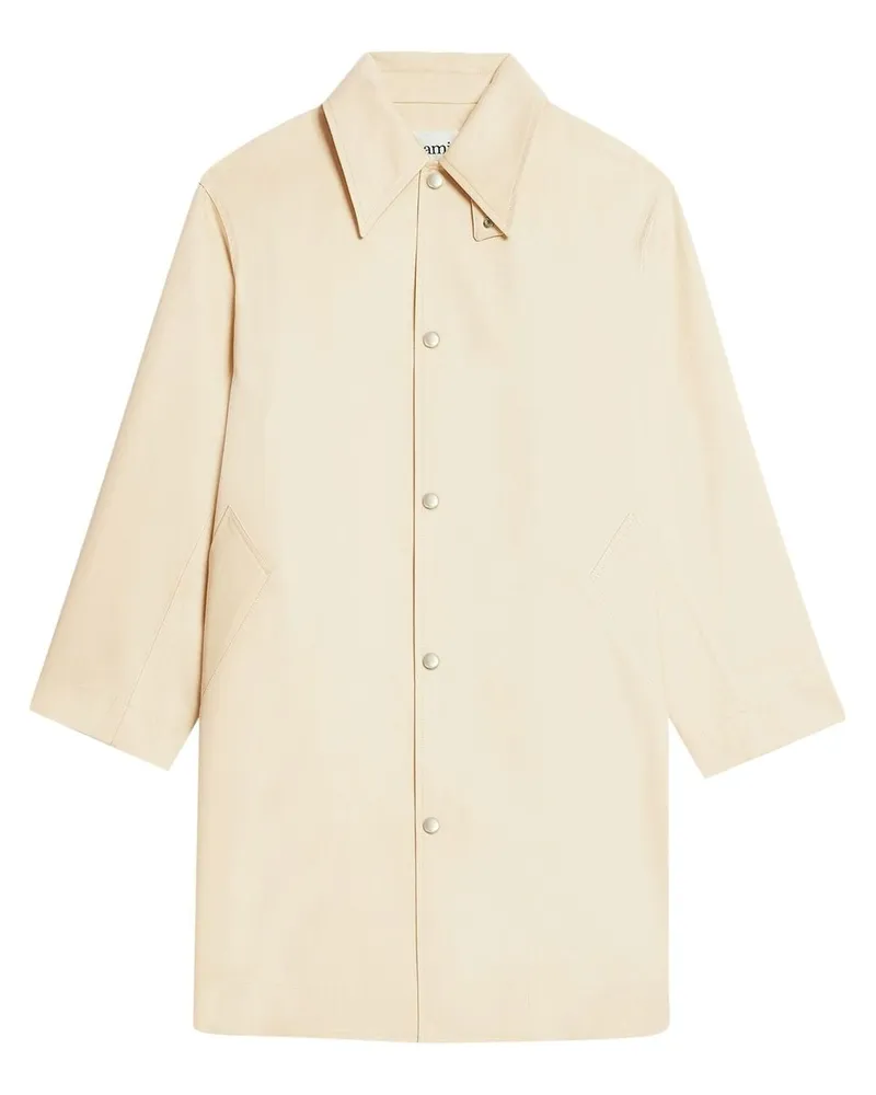 AMI Paris Coats Beige