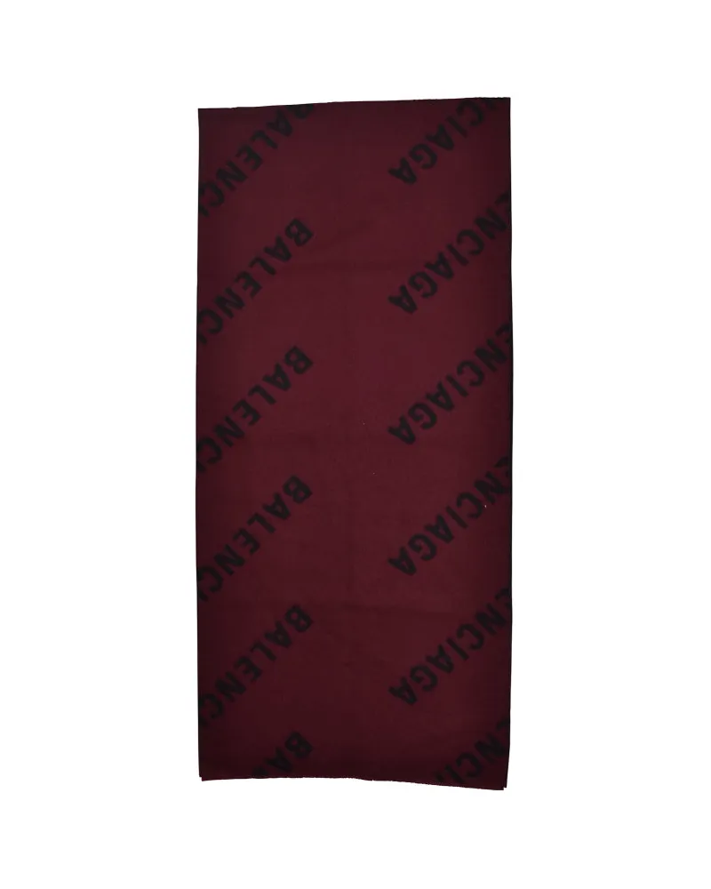 Balenciaga Schal Burgundy