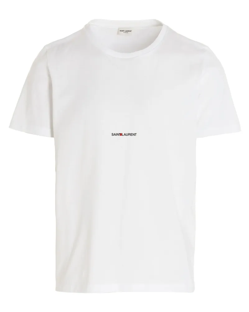 Saint Laurent Saint Laurent Rive Gauche' T -Shirt White