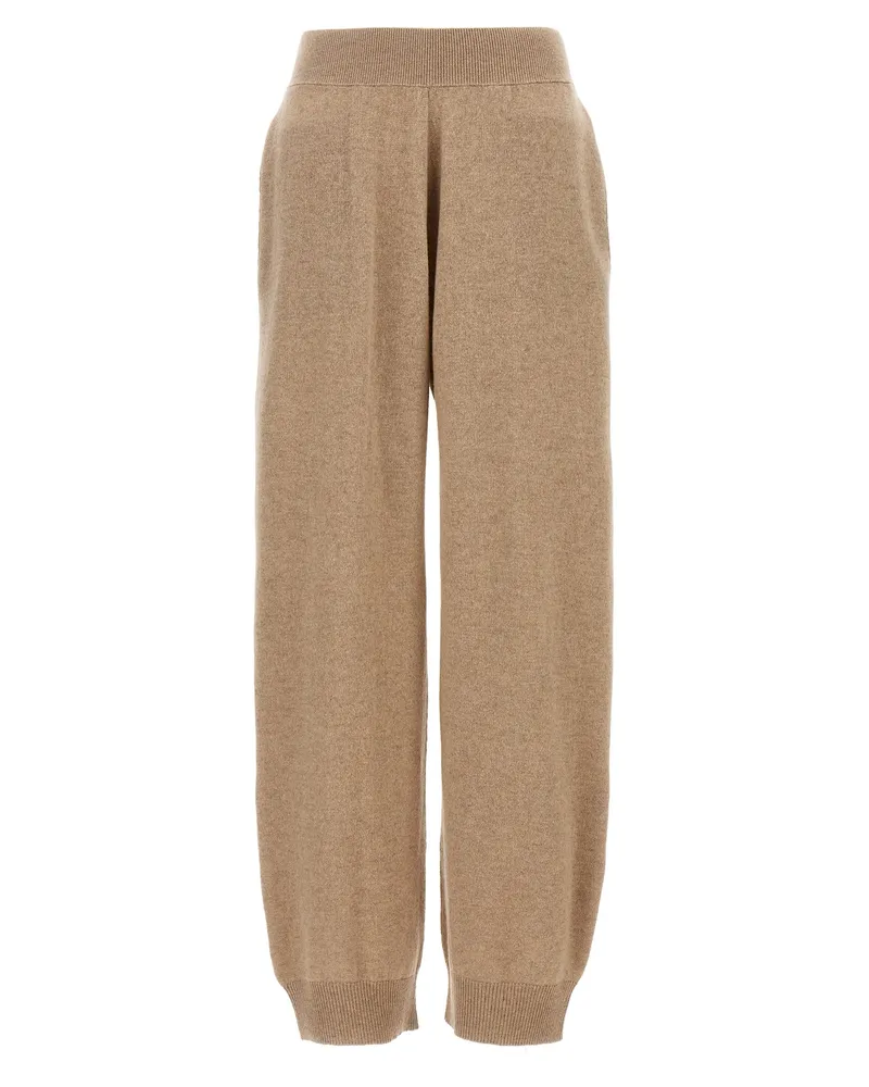 Stella McCartney Strickhosen Beige