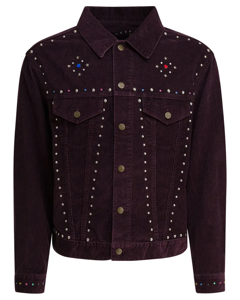 NEEDLES Cordjacke Bordeaux