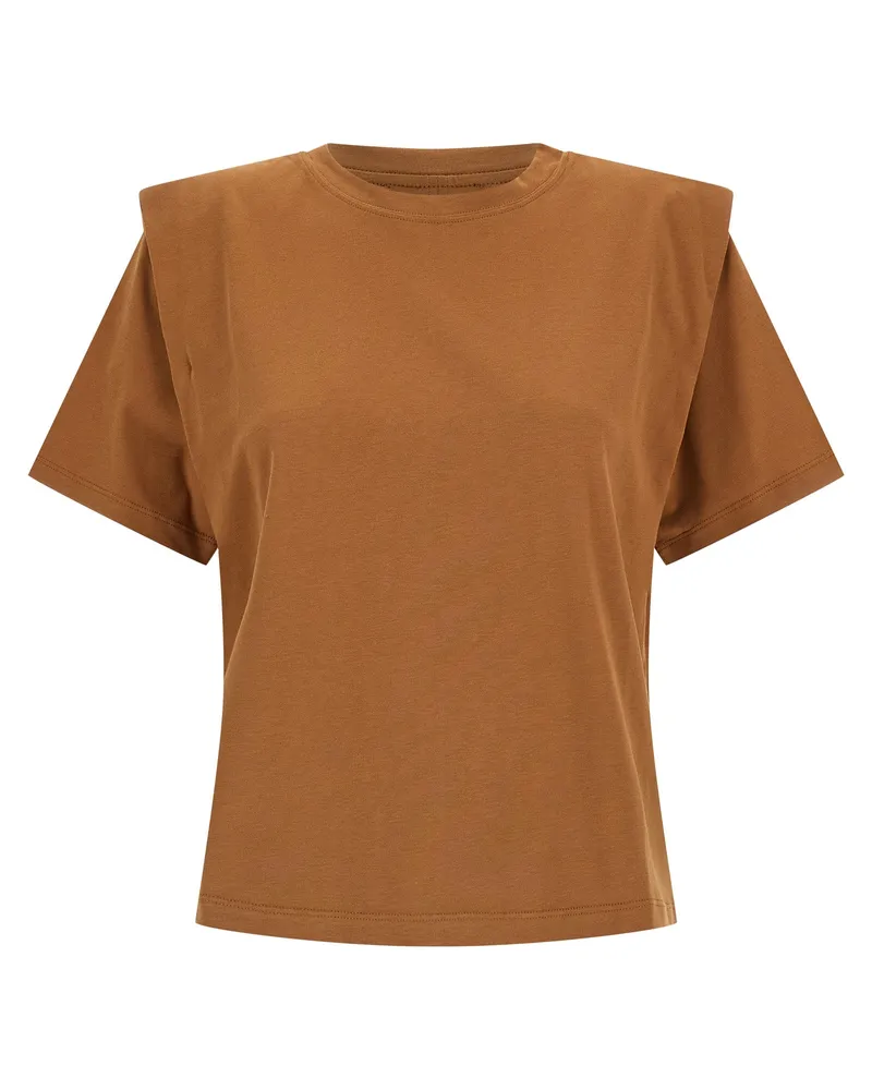 Isabel Marant Zelitos' T -Shirt Brown