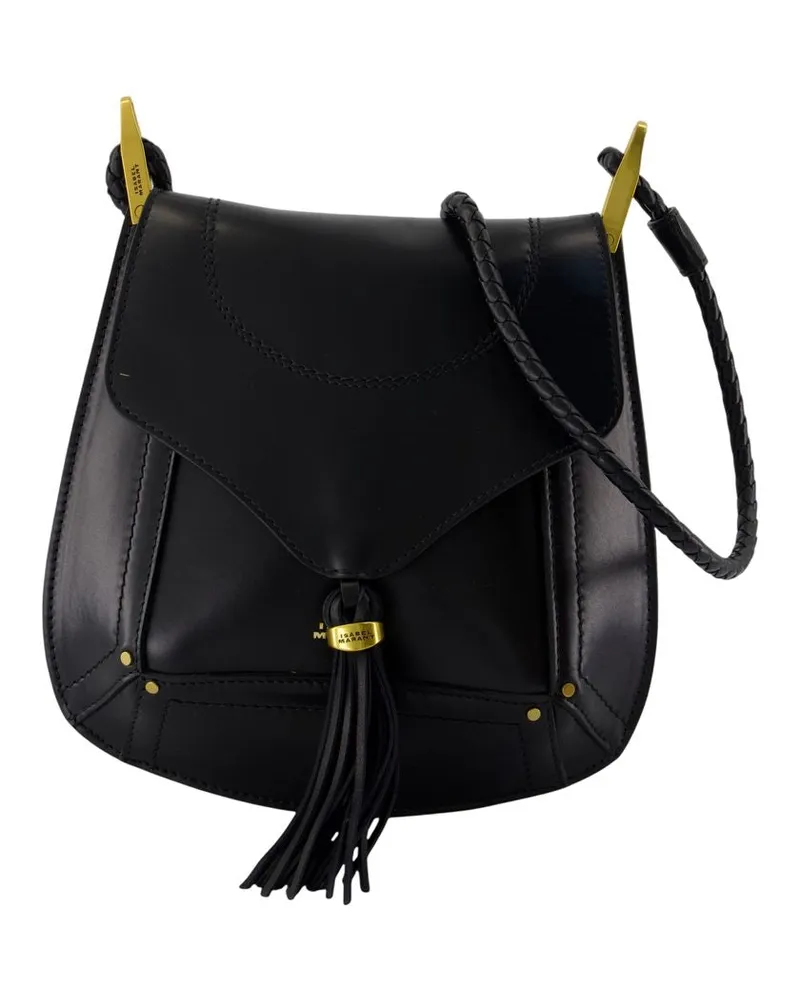 Isabel Marant Anahi GB Crossbody  Leder schwarz Schwarz
