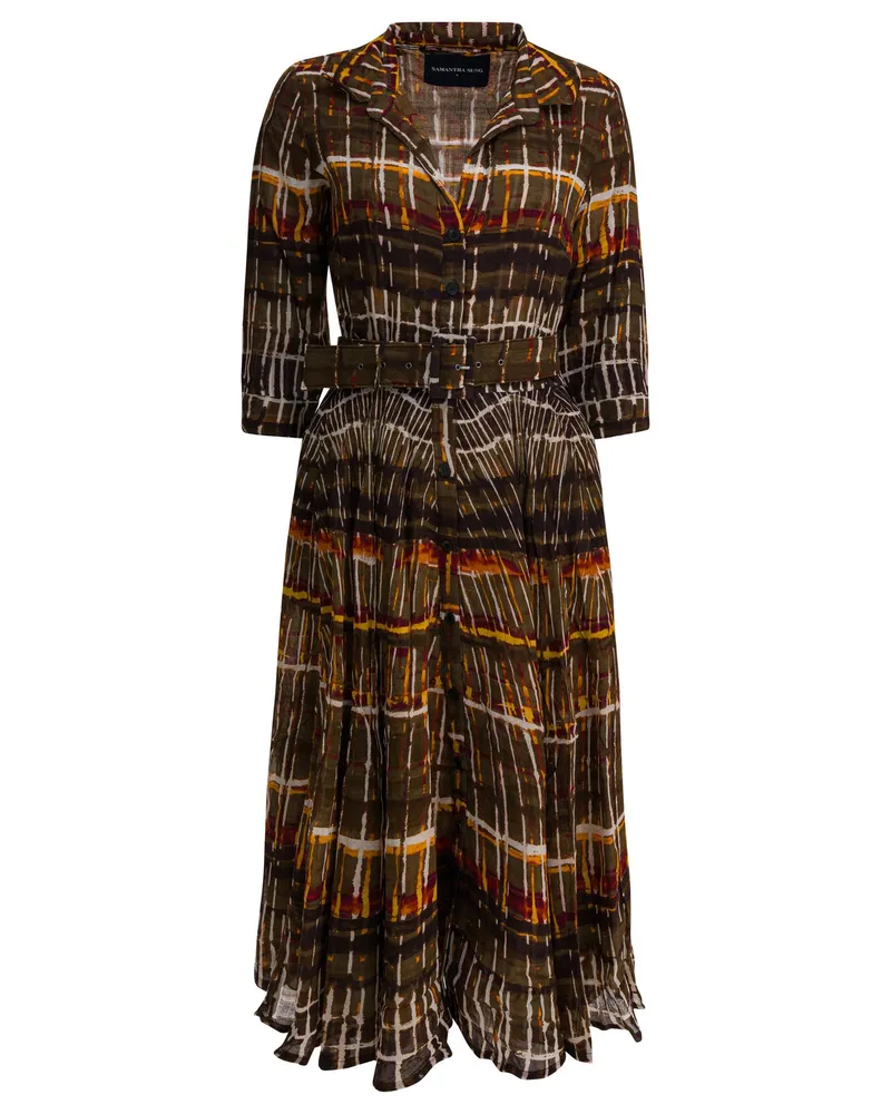 Samantha Sung Kleider Brown