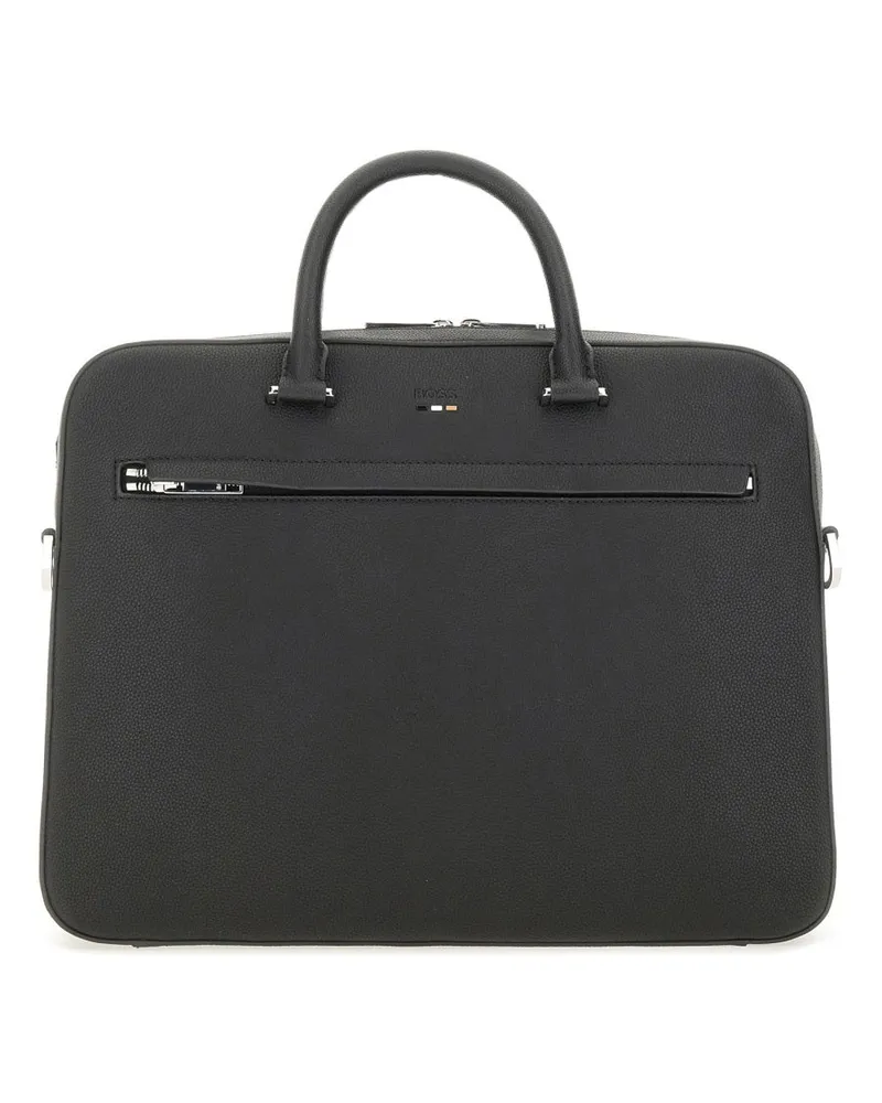 HUGO BOSS Dokumenttasche mit Logo Black
