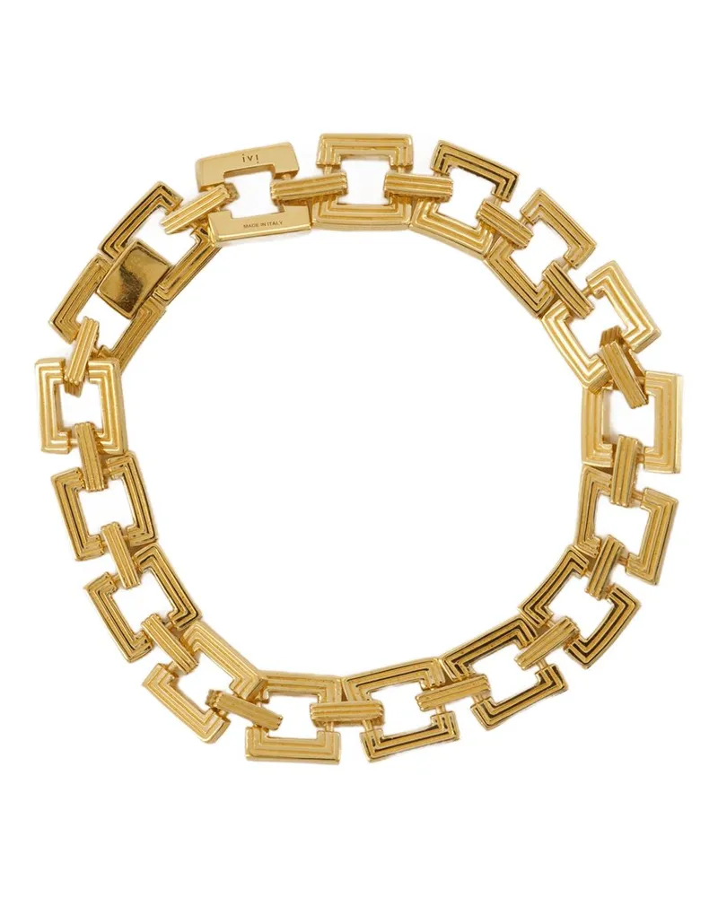 IVI Collection Aurelia -Kettenarmband Staffel 6 Gold plattiert Gold