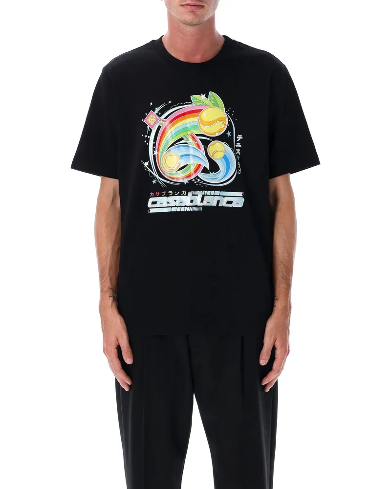 Casablanca Paris T -Shirts und Polos Black