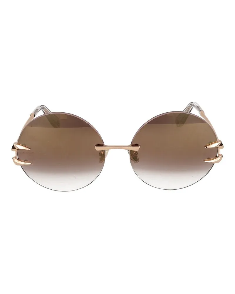 Roberto Cavalli Sonnenbrille  SRC006 8 FCG Oro Ramato Lucido /17/140 8fcg