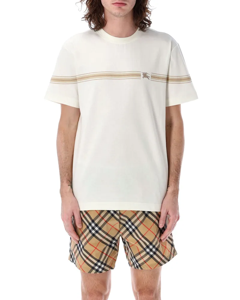 Burberry T -Shirts und Polos weiß White