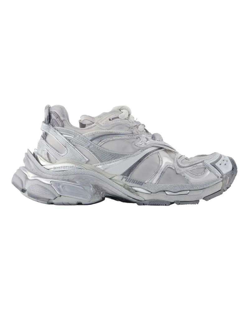 Balenciaga Runner 2 Sneakers  Nylon Grey Grey