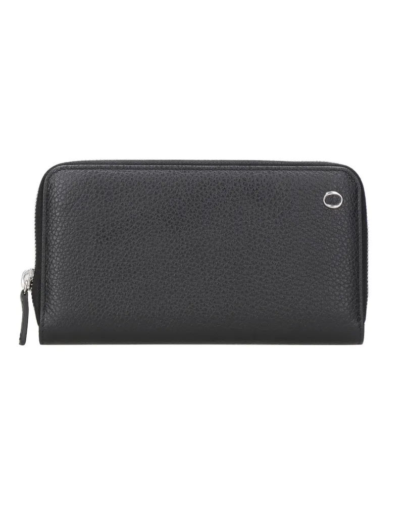 Orciani Brieftaschen schwarz Black