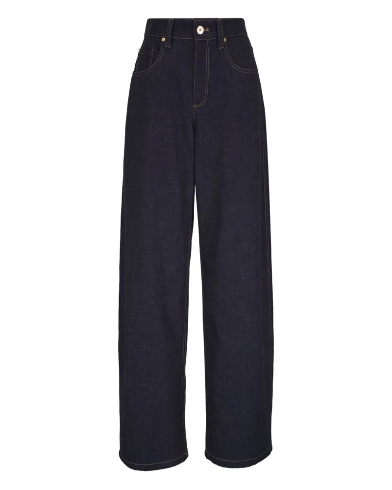 Brunello Cucinelli Hosen blau Blue