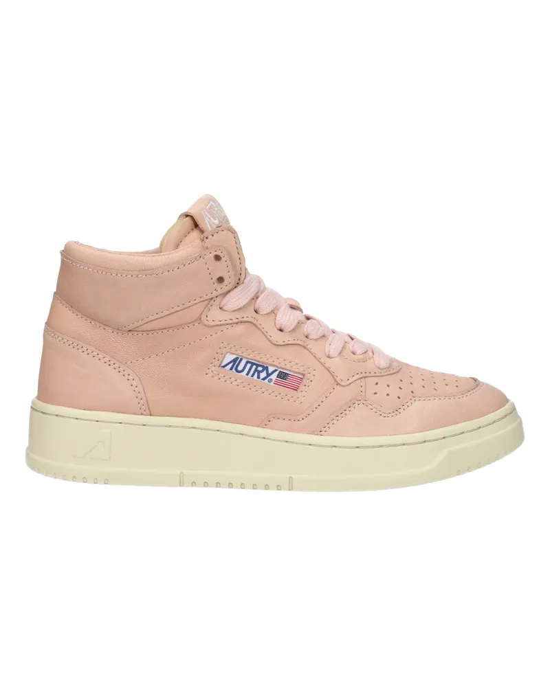 AUTRY Sneakers Damens Leder Rosa/Pfirsich -