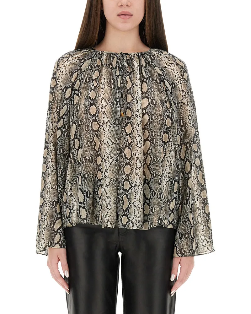 Michael Kors Michael von Michael Kors Tierdruckbluse Animalier