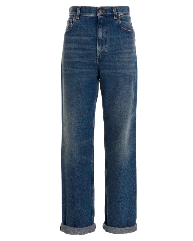 Golden Goose Golden Gans 'Kim' Jeans Blue