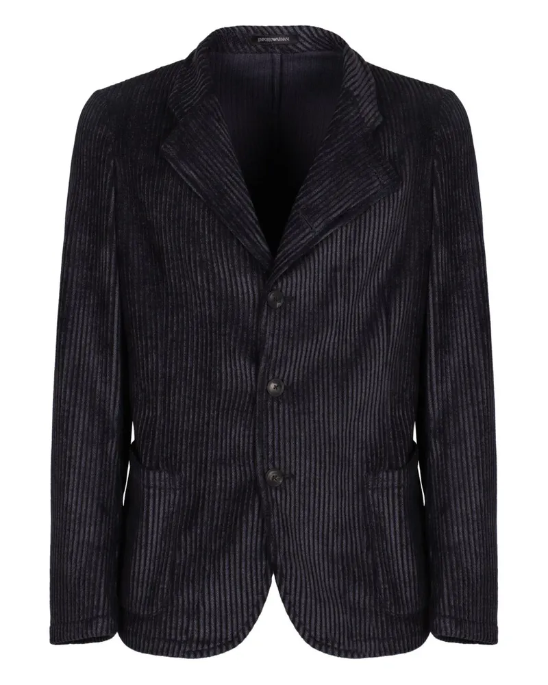 Emporio Armani Single Breasted Blazerjacke Blue