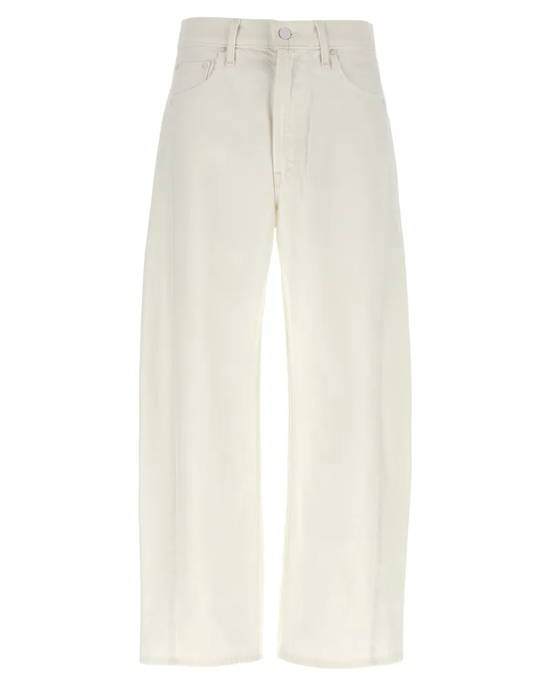 Mother Mutter 'The Full Pipe Knöchel' Jeans White