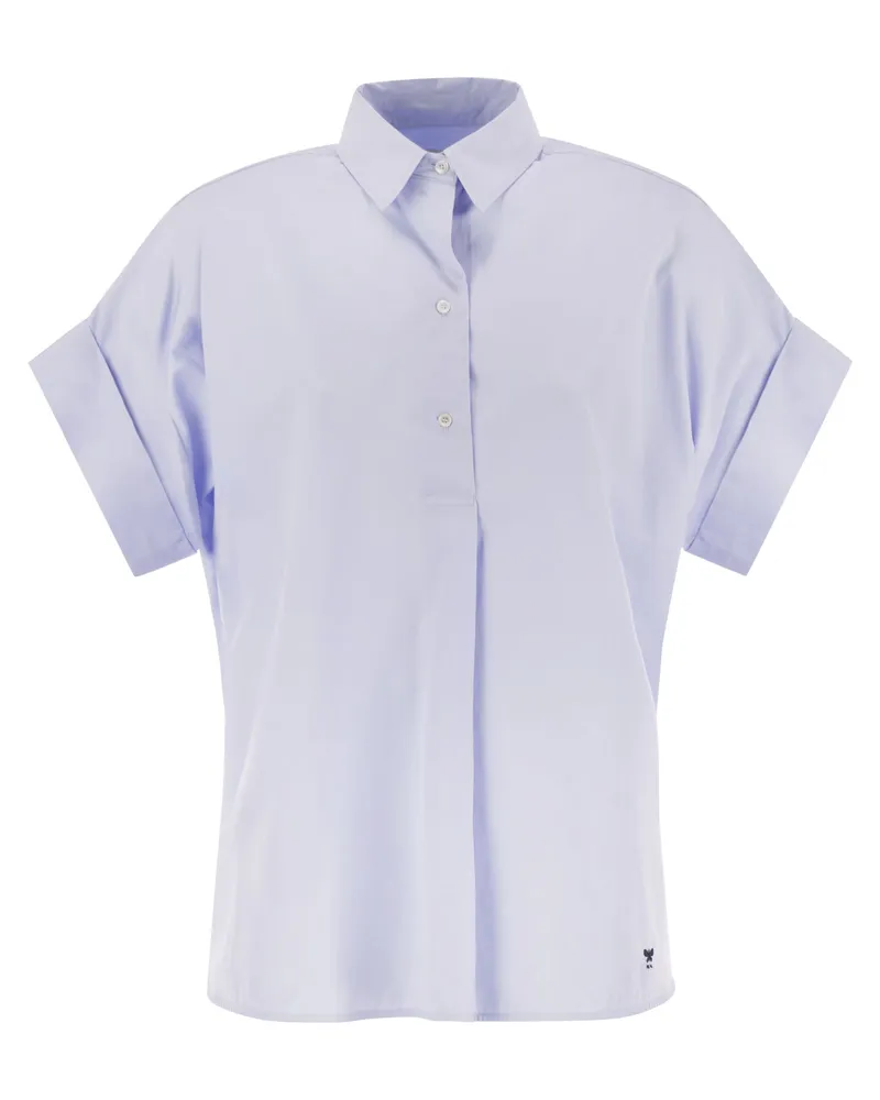 Max Mara Wochenende Max Mara Ardea gerade Baumwollpopelhemd Light
