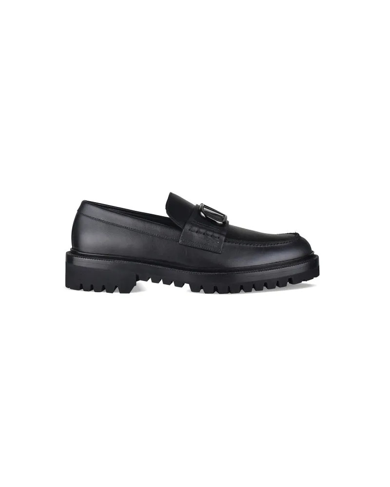 Valentino Garavani V -Logo -Slipper Black