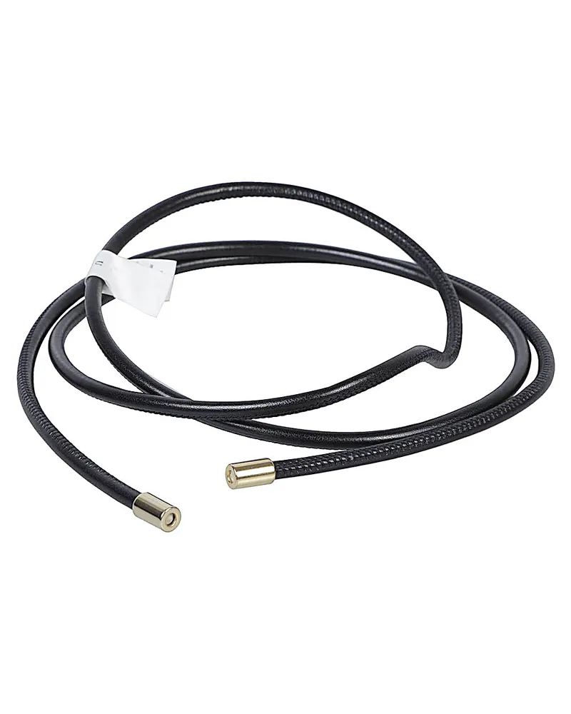 forte_forte Ledergürtel Black