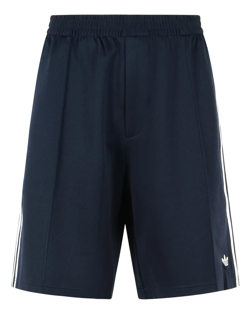 adidas Bermudashorts aus Baumwollmischung in Marineblau Navy