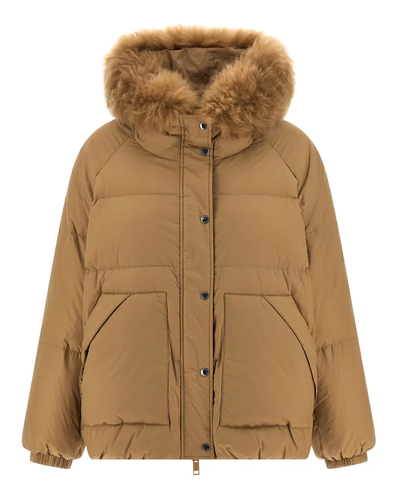 Yves Salomon Armee Yves Salomon Pel Beige