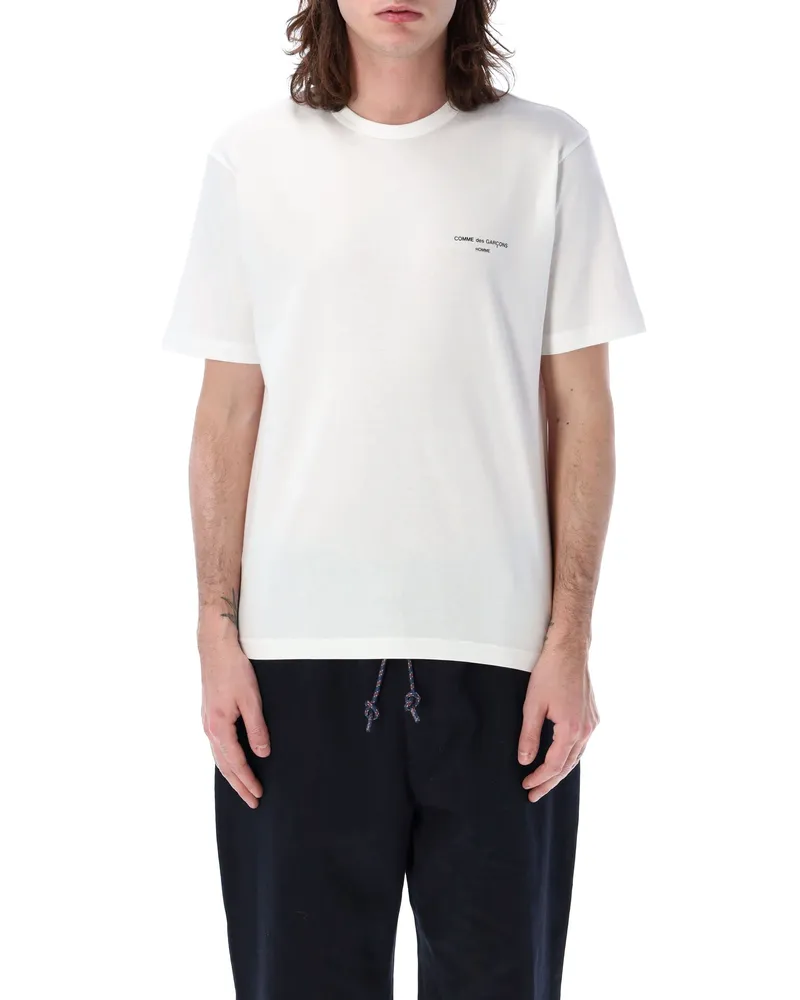 Comme des Garçons T -Shirts und Polos White White