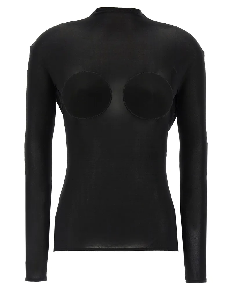 Jean Paul Gaultier Kegelpullover Black