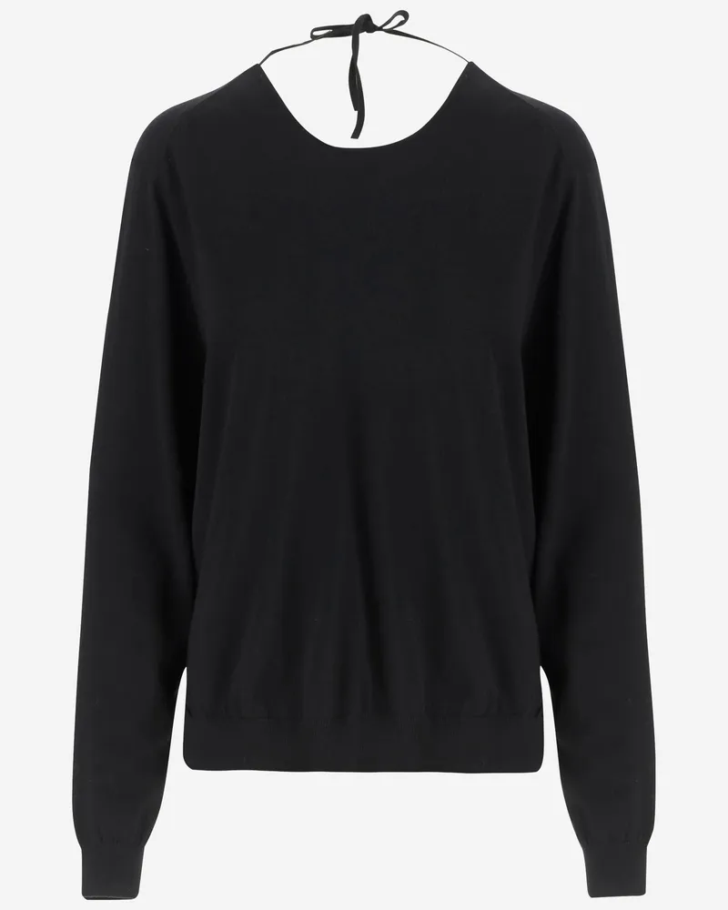 ASPESI Baumwollpullover Black