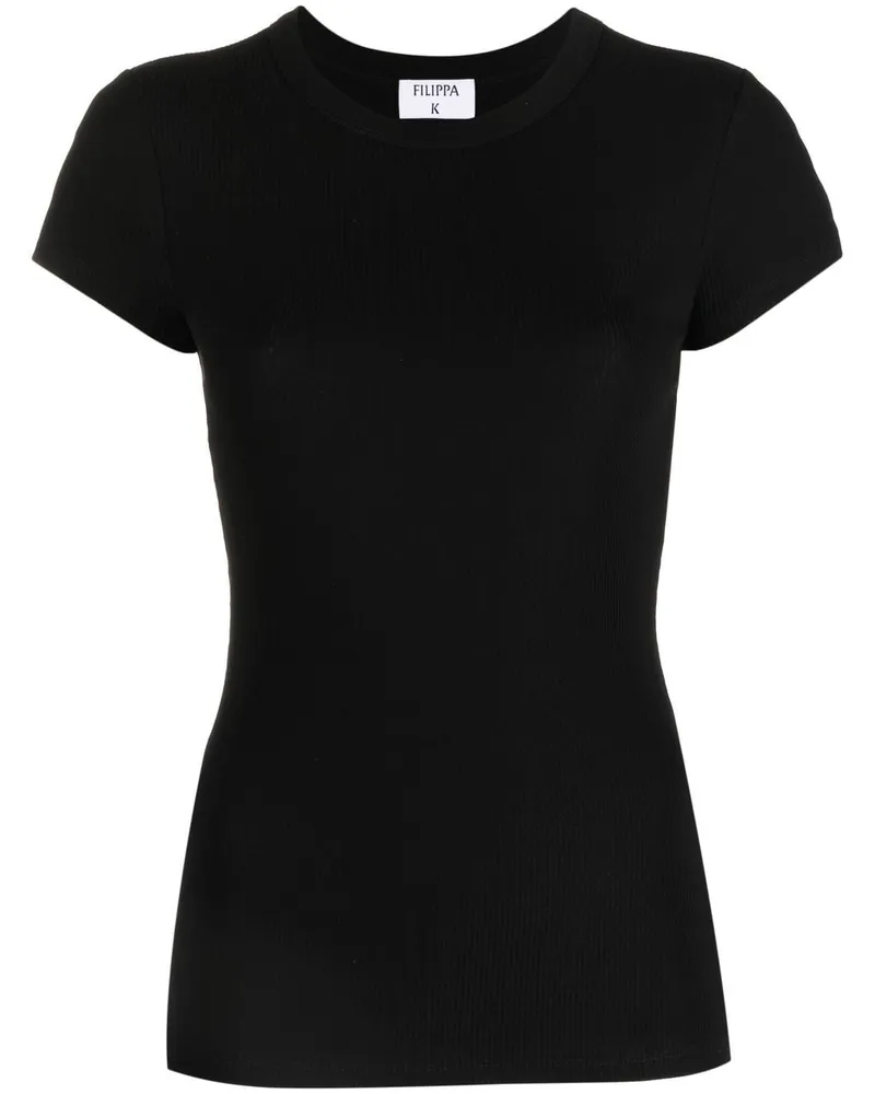 Filippa K feine Rippen -T -Shirt 