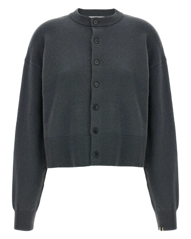 extreme cashmere Extreme Kaschmir 'N.170 Chou' Strickjacke Gray