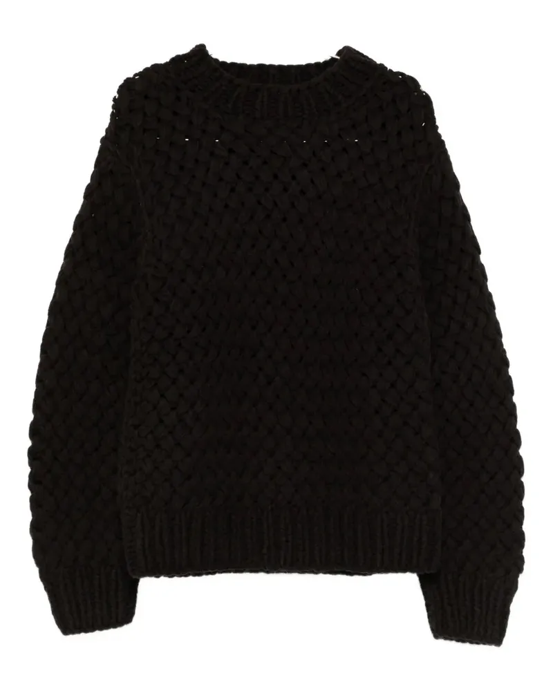 Dries van Noten Motel 2710 M.K. Pullover Dbrn 704	dark