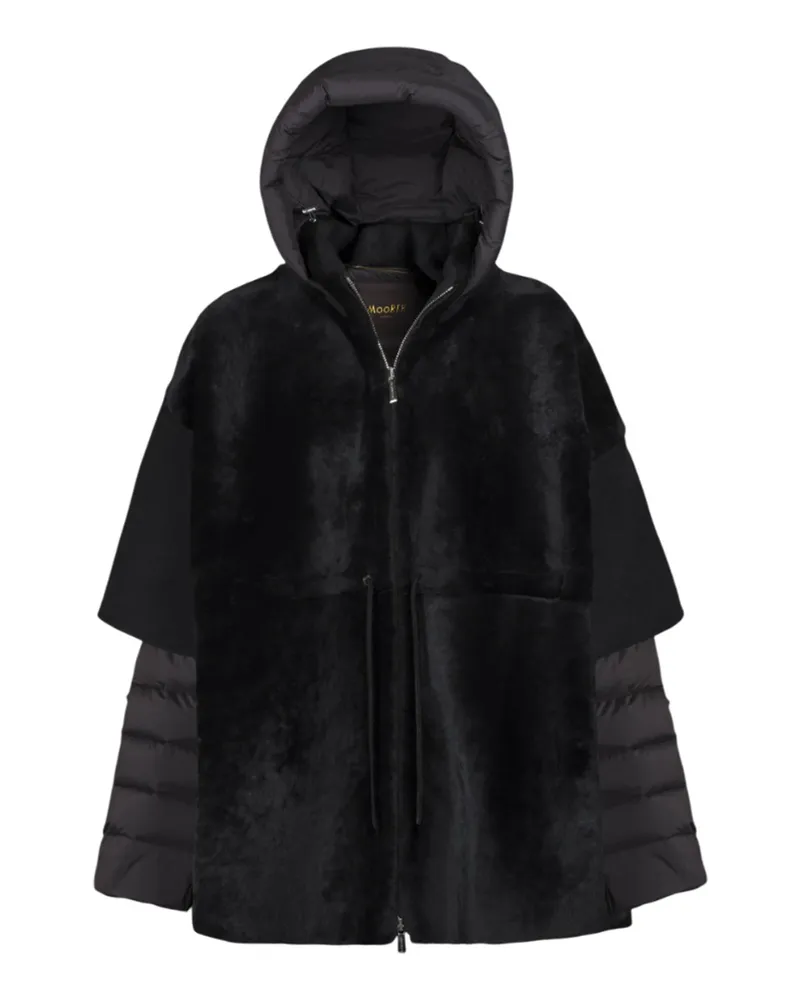 MOORER Mäntel Schwarz Black