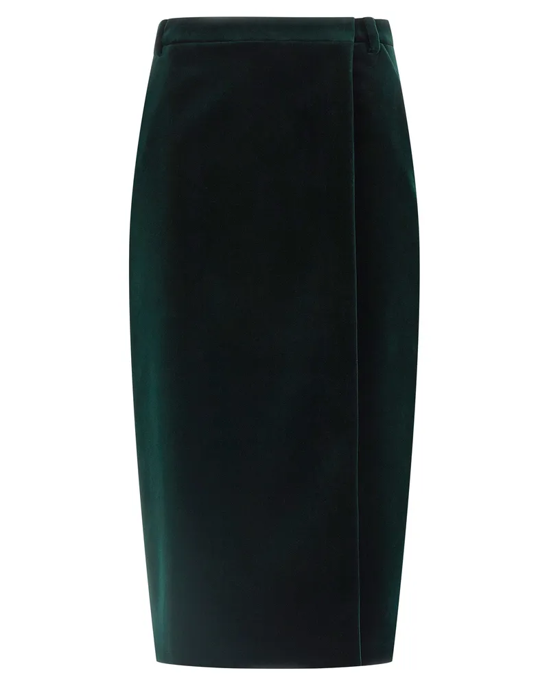 Saint Laurent Samtrock Green