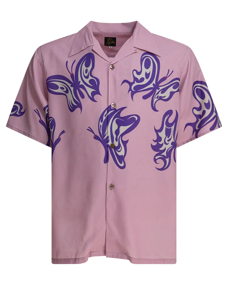 NEEDLES One Up“-Shirt Pink