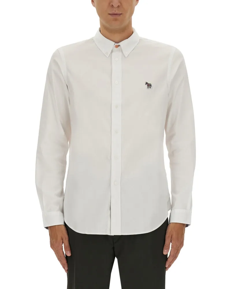Paul Smith PS von Paul Smith maßgeschneiderte Fit -Hemd White