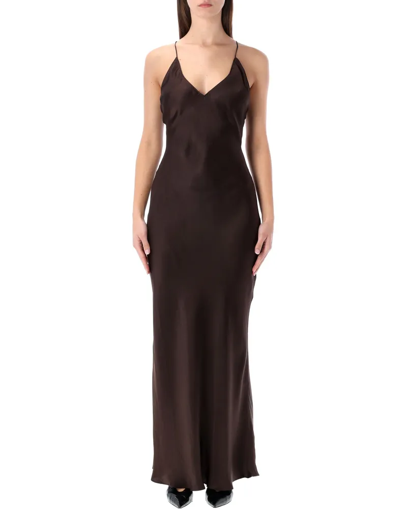 Anine Bing kleidet sich in Braun Brown