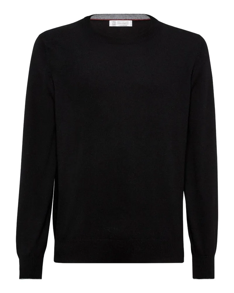 Brunello Cucinelli Pullover schwarz Black