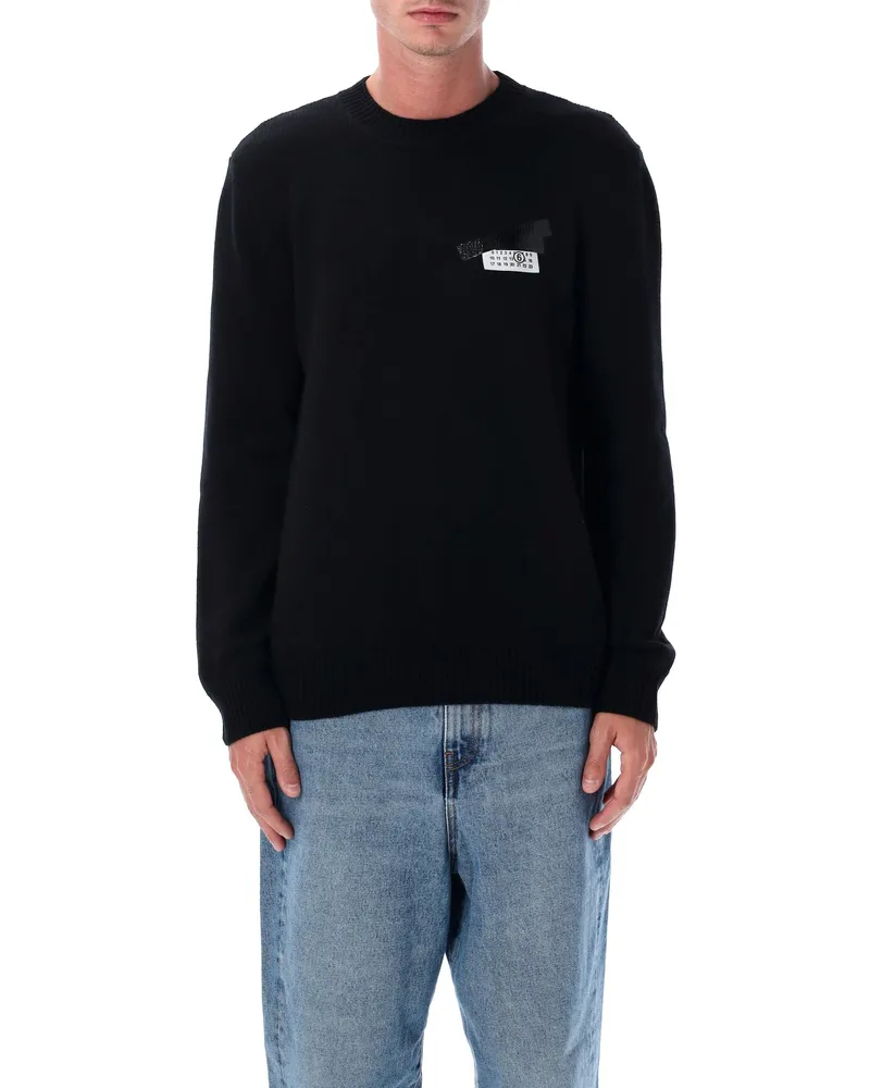 Maison Margiela Pullover schwarz Black