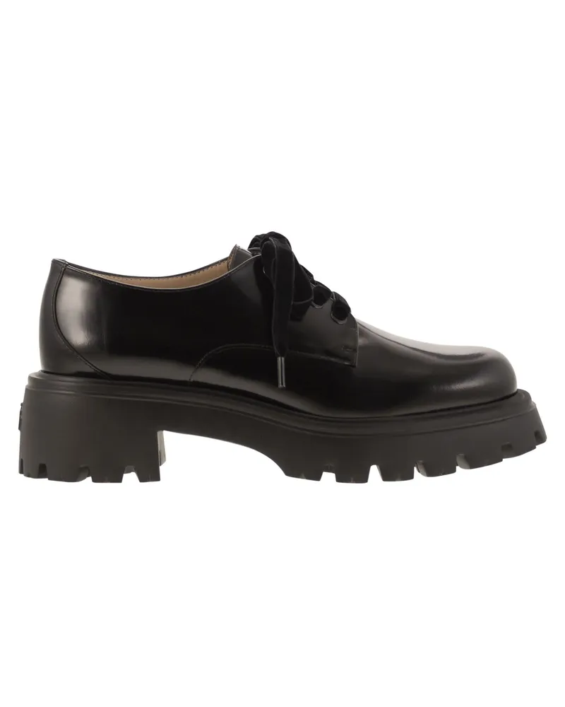 Stuart Weitzman Emerson Derby Black Black